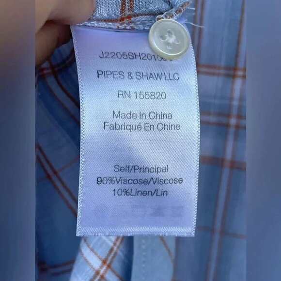 Veronica Beard Leina Shirt in Vapor Multi XS - Picture 9 of 15